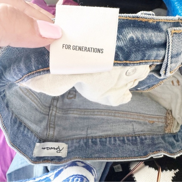 Rowan High Rise Button Fly Straight Leg Jeans - Picture 11 of 11